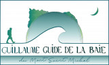 Guide traversée visite baie Mont Saint Michel guillaume sable mouvant logo