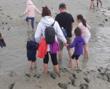 Guide traversée visite baie Mont Saint Michel guillaume sable mouvant sortie enfant pédagogique ludique