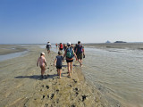 Guide traversée visite baie Mont Saint Michel guillaume sable mouvant sortie enfant pédagogique ludique