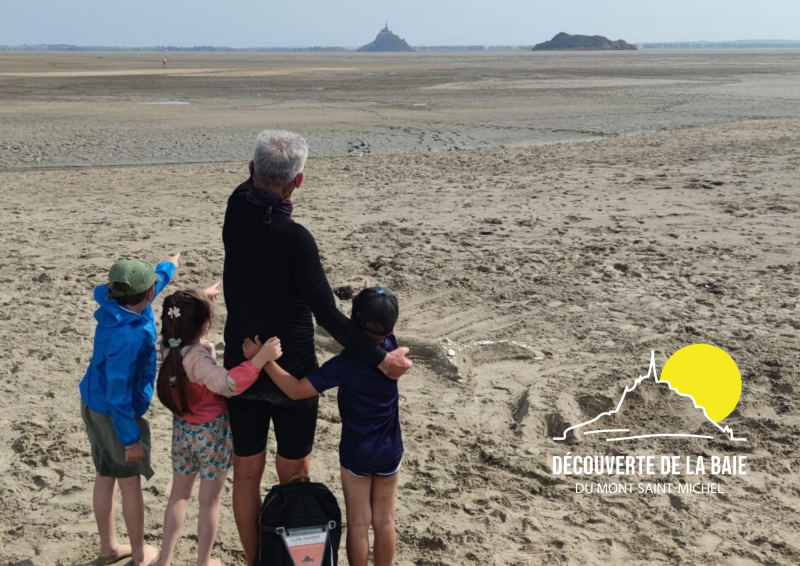 decouverte baie petits pieds Bec d Andaine activite 3 10 ans - © ©Decouverte de la baie decouverte baie activite enfants guide genets