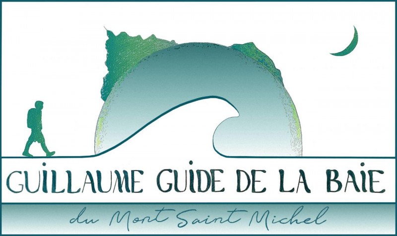 Guide traversée visite baie Mont Saint Michel guillaume sable mouvant logo