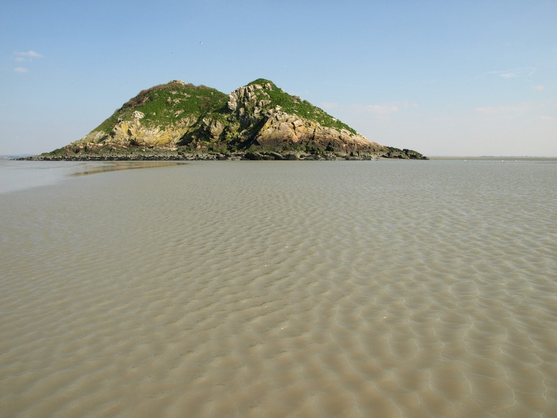 Tombelaine Sable mouvant Traversée visite Mont Saint michel guide Tombelaine Sable mouvant Traversée visite Mont Saint michel guide
